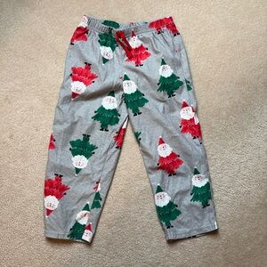 Carters holiday fleece Pajama pants